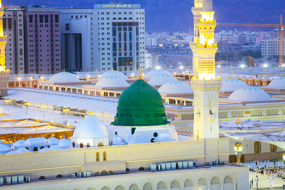 Prophet Mohammad PBUH mosque in medina KSA